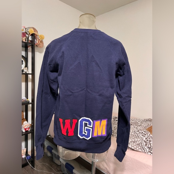 Bape crewneck sweatshirt with zipper detail - Picture 5 of 8